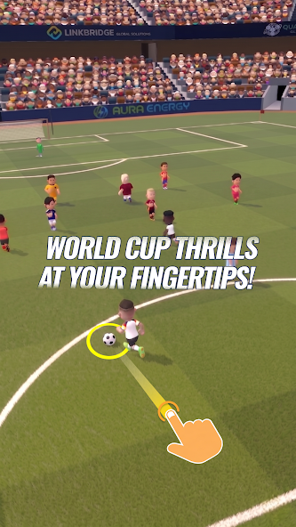 Drag control during a World Cup match
